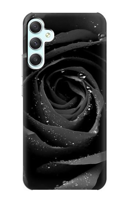 S1598 Black Rose Funda Carcasa Case para Samsung Galaxy A34 5G