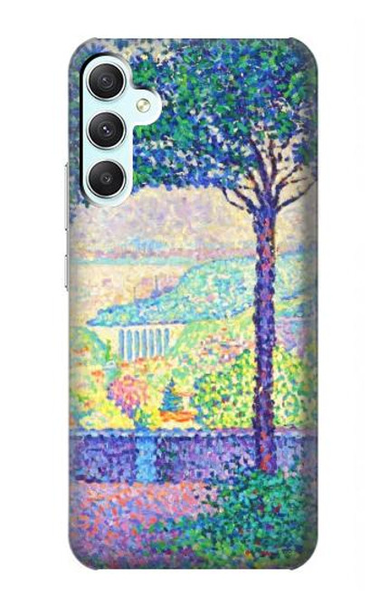 S3349 Paul Signac Terrace of Meudon Funda Carcasa Case para Samsung Galaxy A34 5G