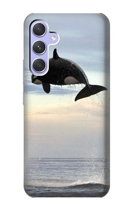 S1349 Killer whale Orca Funda Carcasa Case para Samsung Galaxy A54 5G