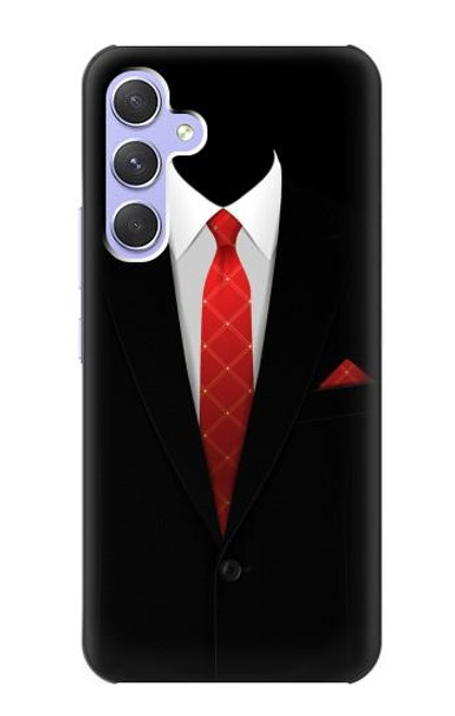 S1805 Black Suit Funda Carcasa Case para Samsung Galaxy A54 5G