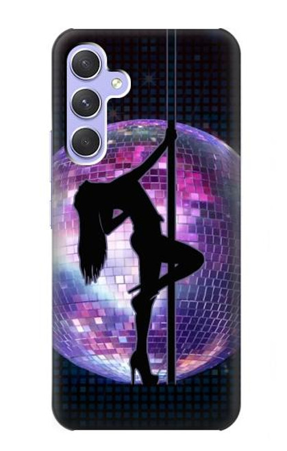 S3284 Sexy Girl Disco Pole Dance Funda Carcasa Case para Samsung Galaxy A54 5G