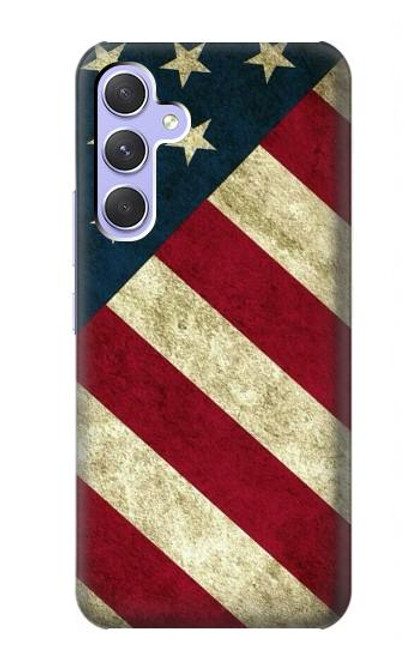 S3295 US National Flag Funda Carcasa Case para Samsung Galaxy A54 5G