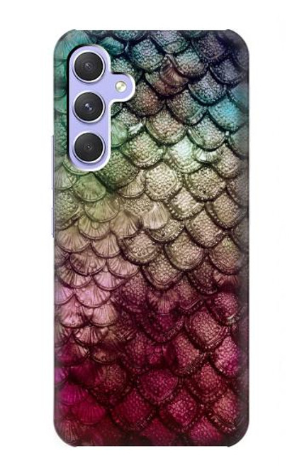 S3539 Mermaid Fish Scale Funda Carcasa Case para Samsung Galaxy A54 5G