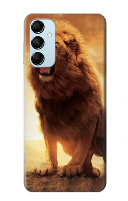 S1957 Lion Aslan Funda Carcasa Case para Samsung Galaxy M14
