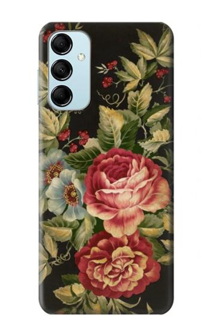 S3013 Vintage Antique Roses Funda Carcasa Case para Samsung Galaxy M14