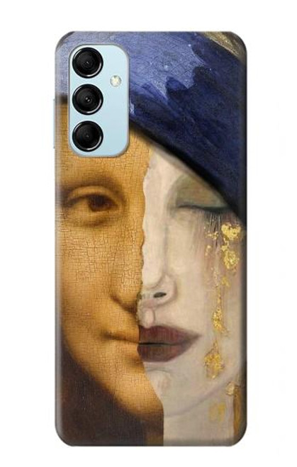 S3853 Mona Lisa Gustav Klimt Vermeer Funda Carcasa Case para Samsung Galaxy M14