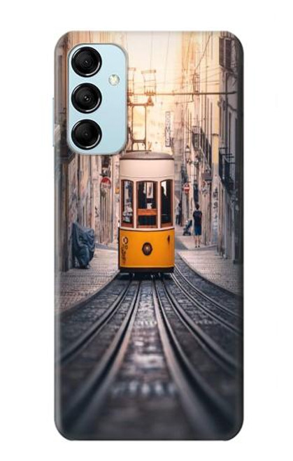 S3867 Trams in Lisbon Funda Carcasa Case para Samsung Galaxy M14