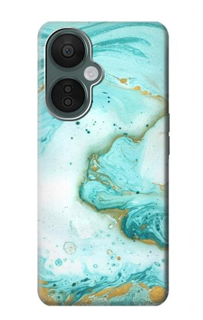 S3399 Green Marble Graphic Print Funda Carcasa Case para OnePlus Nord CE 3 Lite, Nord N30 5G