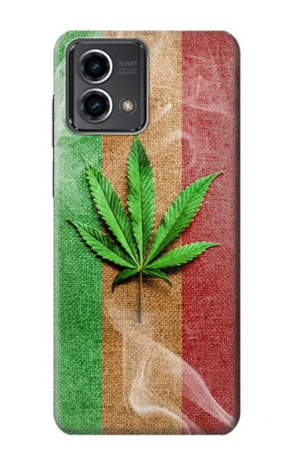 S2109 Smoke Reggae Rasta Flag Funda Carcasa Case para Motorola Moto G Stylus 5G (2023)