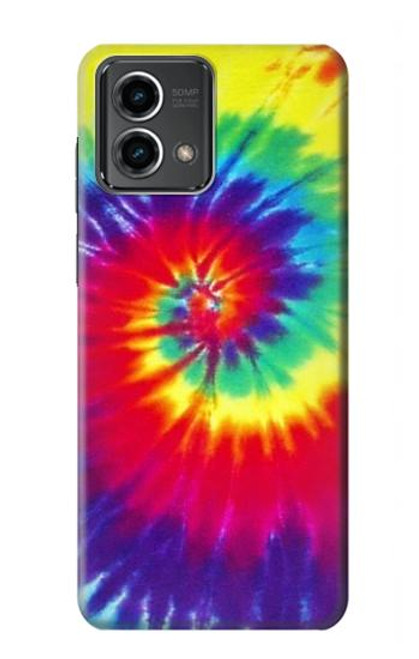 S2884 Tie Dye Swirl Color Funda Carcasa Case para Motorola Moto G Stylus 5G (2023)