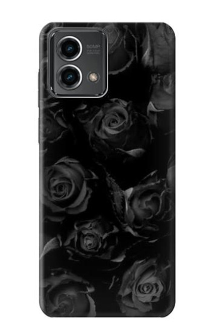 S3153 Black Roses Funda Carcasa Case para Motorola Moto G Stylus 5G (2023)