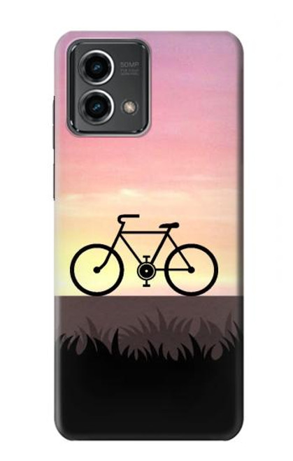 S3252 Bicycle Sunset Funda Carcasa Case para Motorola Moto G Stylus 5G (2023)