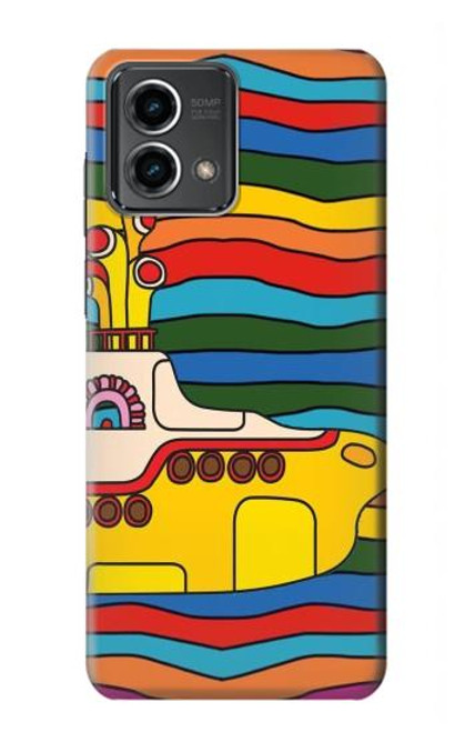 S3599 Hippie Submarine Funda Carcasa Case para Motorola Moto G Stylus 5G (2023)