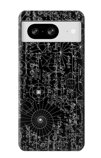 S3808 Mathematics Blackboard Funda Carcasa Case para Google Pixel 8