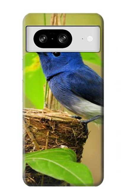 S3839 Bluebird of Happiness Blue Bird Funda Carcasa Case para Google Pixel 8