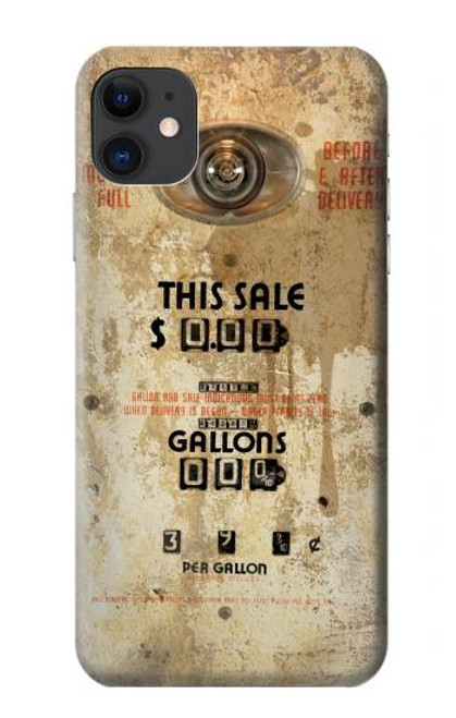 S3954 Vintage Gas Pump Funda Carcasa Case para iPhone 11