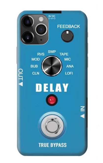 S3962 Guitar Analog Delay Graphic Funda Carcasa Case para iPhone 11 Pro Max