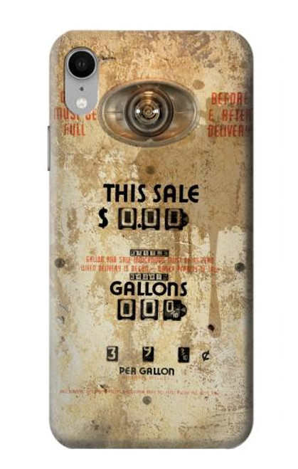 S3954 Vintage Gas Pump Funda Carcasa Case para iPhone XR