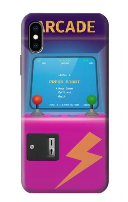 S3961 Arcade Cabinet Retro Machine Funda Carcasa Case para iPhone X, iPhone XS