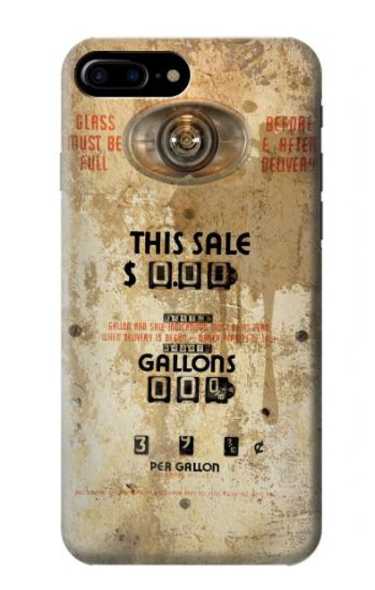S3954 Vintage Gas Pump Funda Carcasa Case para iPhone 7 Plus, iPhone 8 Plus