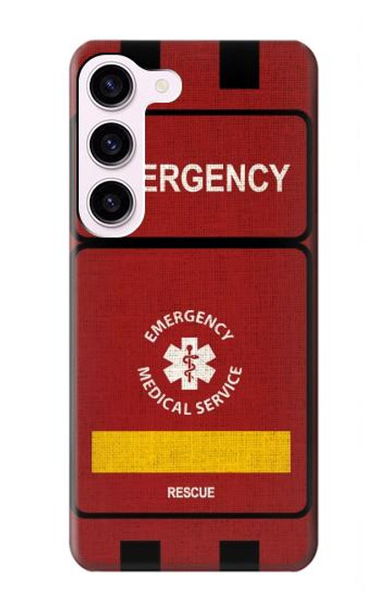 S3957 Emergency Medical Service Funda Carcasa Case para Samsung Galaxy S23
