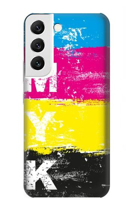 S3930 Cyan Magenta Yellow Key Funda Carcasa Case para Samsung Galaxy S22