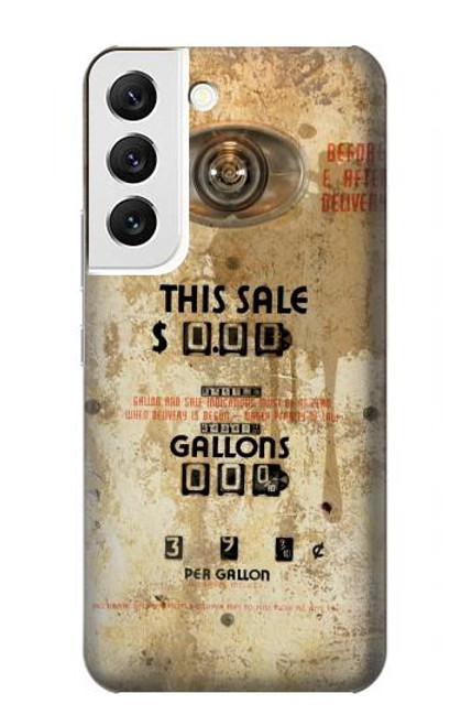 S3954 Vintage Gas Pump Funda Carcasa Case para Samsung Galaxy S22