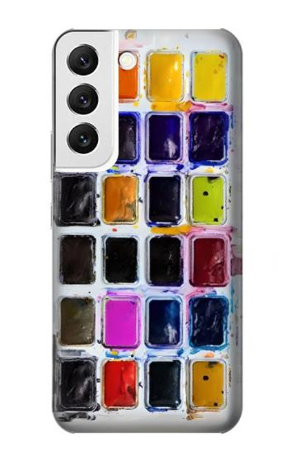 S3956 Watercolor Palette Box Graphic Funda Carcasa Case para Samsung Galaxy S22