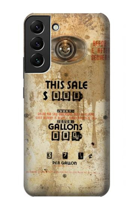 S3954 Vintage Gas Pump Funda Carcasa Case para Samsung Galaxy S22 Plus