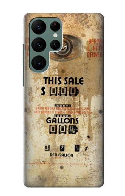 S3954 Vintage Gas Pump Funda Carcasa Case para Samsung Galaxy S22 Ultra