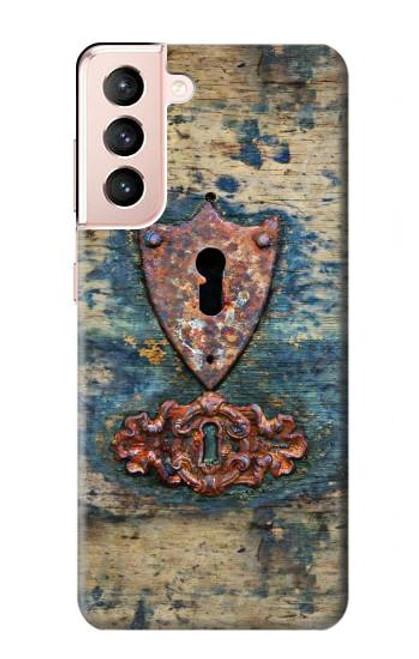 S3955 Vintage Keyhole Weather Door Funda Carcasa Case para Samsung Galaxy S21 5G