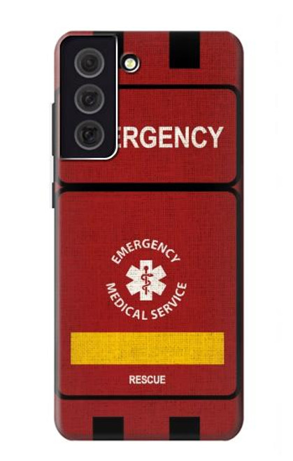 S3957 Emergency Medical Service Funda Carcasa Case para Samsung Galaxy S21 FE 5G
