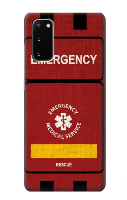 S3957 Emergency Medical Service Funda Carcasa Case para Samsung Galaxy S20