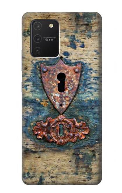 S3955 Vintage Keyhole Weather Door Funda Carcasa Case para Samsung Galaxy S10 Lite