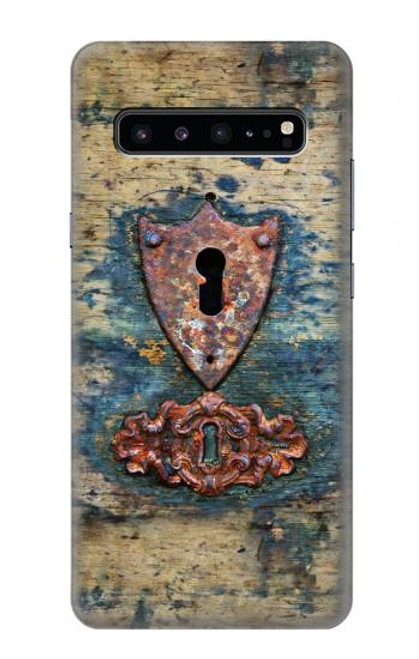 S3955 Vintage Keyhole Weather Door Funda Carcasa Case para Samsung Galaxy S10 5G