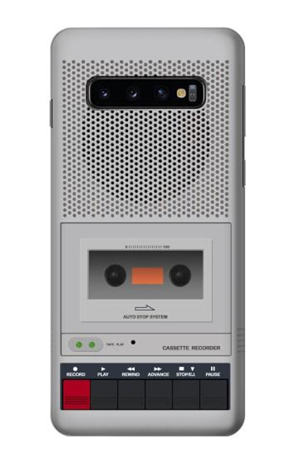 S3953 Vintage Cassette Player Graphic Funda Carcasa Case para Samsung Galaxy S10