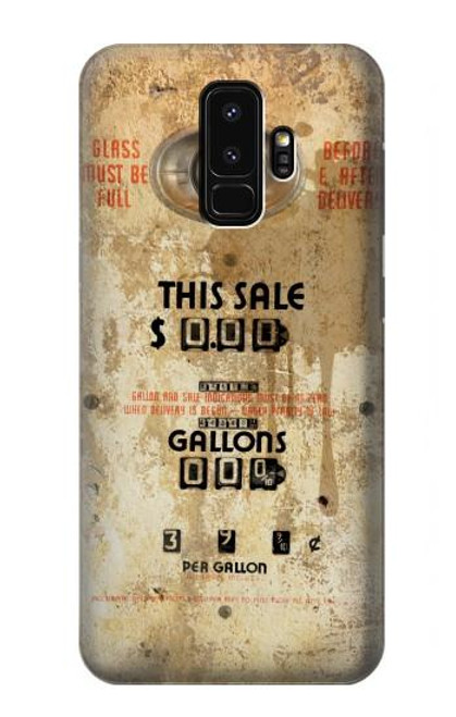S3954 Vintage Gas Pump Funda Carcasa Case para Samsung Galaxy S9 Plus