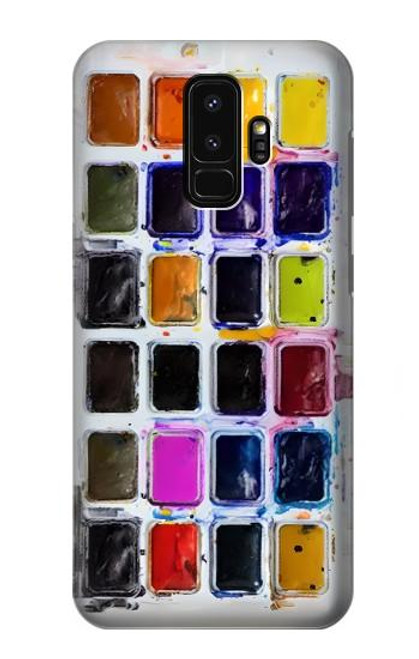 S3956 Watercolor Palette Box Graphic Funda Carcasa Case para Samsung Galaxy S9 Plus