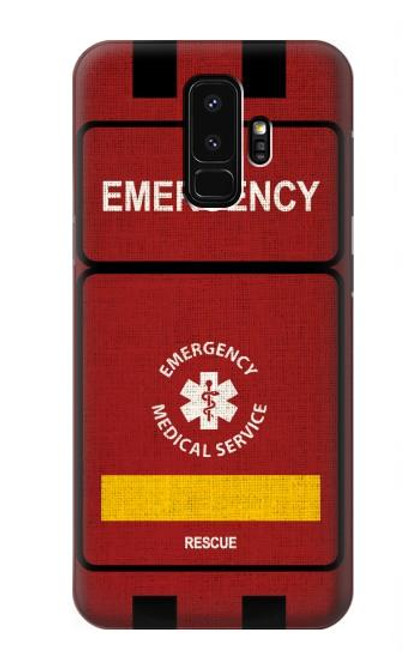 S3957 Emergency Medical Service Funda Carcasa Case para Samsung Galaxy S9 Plus