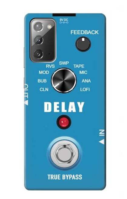 S3962 Guitar Analog Delay Graphic Funda Carcasa Case para Samsung Galaxy Note 20