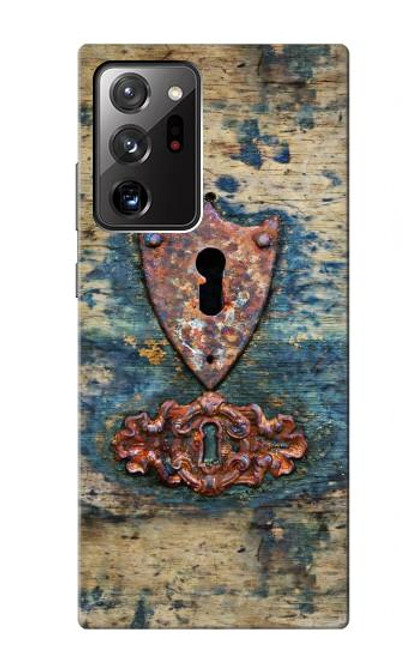 S3955 Vintage Keyhole Weather Door Funda Carcasa Case para Samsung Galaxy Note 20 Ultra, Ultra 5G