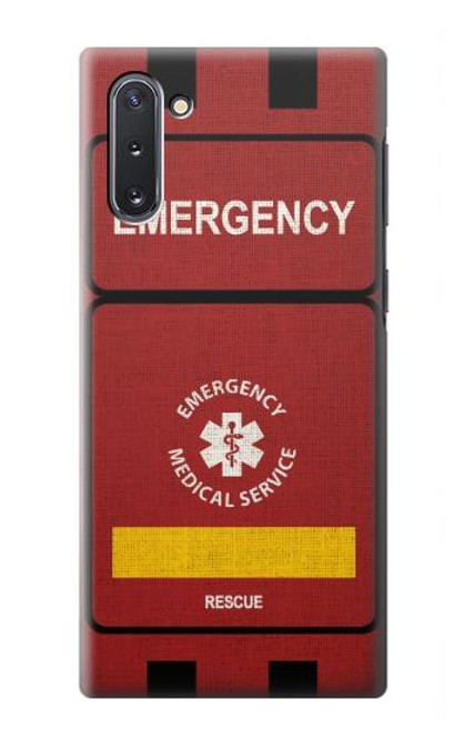 S3957 Emergency Medical Service Funda Carcasa Case para Samsung Galaxy Note 10