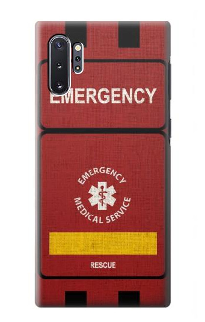S3957 Emergency Medical Service Funda Carcasa Case para Samsung Galaxy Note 10 Plus