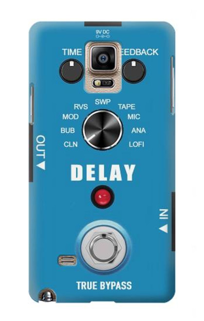 S3962 Guitar Analog Delay Graphic Funda Carcasa Case para Samsung Galaxy Note 4