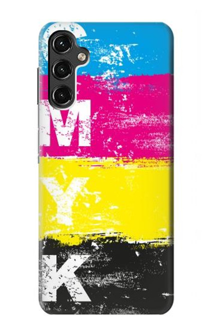 S3930 Cyan Magenta Yellow Key Funda Carcasa Case para Samsung Galaxy A14 5G