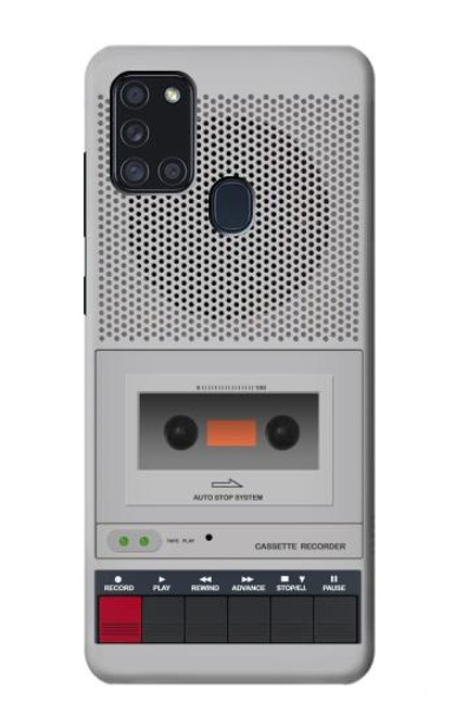 S3953 Vintage Cassette Player Graphic Funda Carcasa Case para Samsung Galaxy A21s