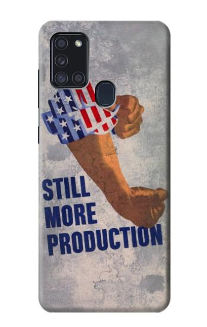 S3963 Still More Production Vintage Postcard Funda Carcasa Case para Samsung Galaxy A21s