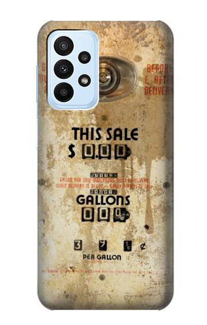S3954 Vintage Gas Pump Funda Carcasa Case para Samsung Galaxy A23