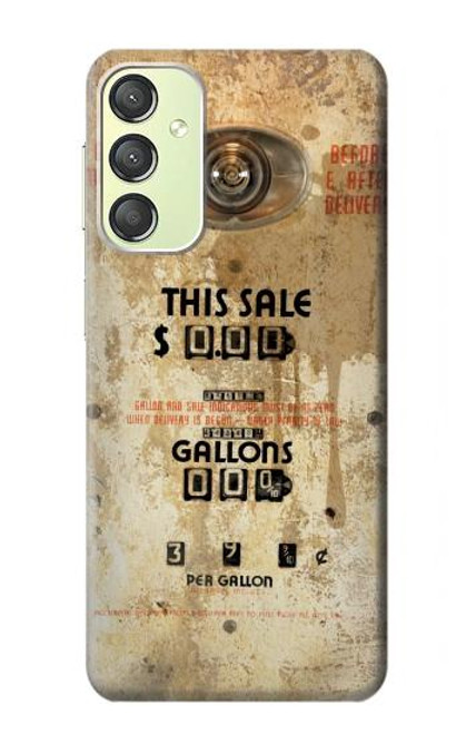 S3954 Vintage Gas Pump Funda Carcasa Case para Samsung Galaxy A24 4G