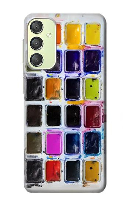 S3956 Watercolor Palette Box Graphic Funda Carcasa Case para Samsung Galaxy A24 4G